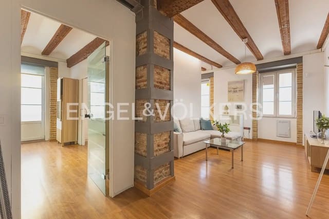 1 soveværelse Lejlighed til leje i La Roqueta, Valencia by - € 1.400 (Ref: 10138762)