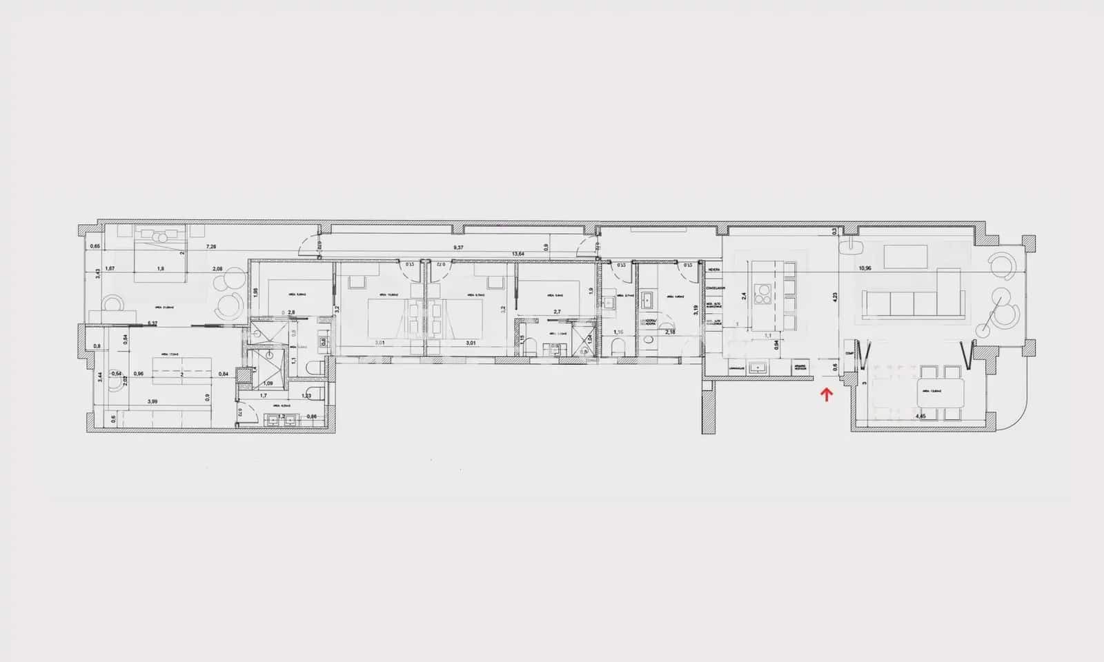 3 sovrum Lägenhet till salu i Valencia stad - 1 650 000 € (Ref: 10140485)