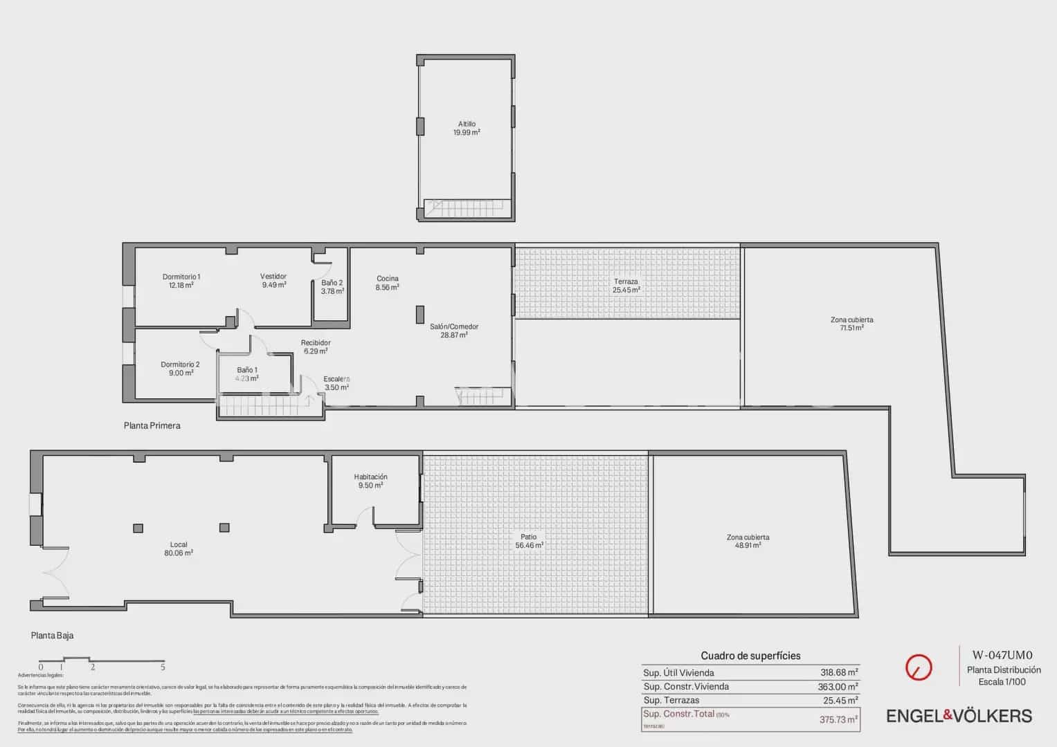 6 soveværelse Byhus til salg i Tavernes Blanques - € 495.000 (Ref: 10144876)