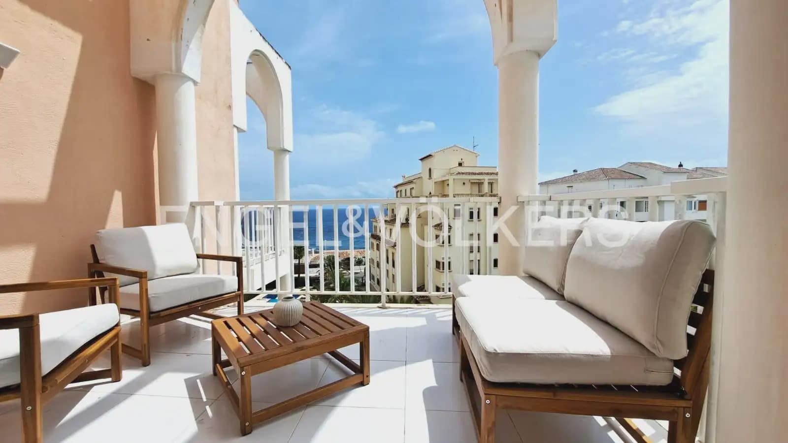 2 quarto Penthouse para arrendar em Javea / Xabia com piscina garagem - 1 500 € (Ref: 10145254)
