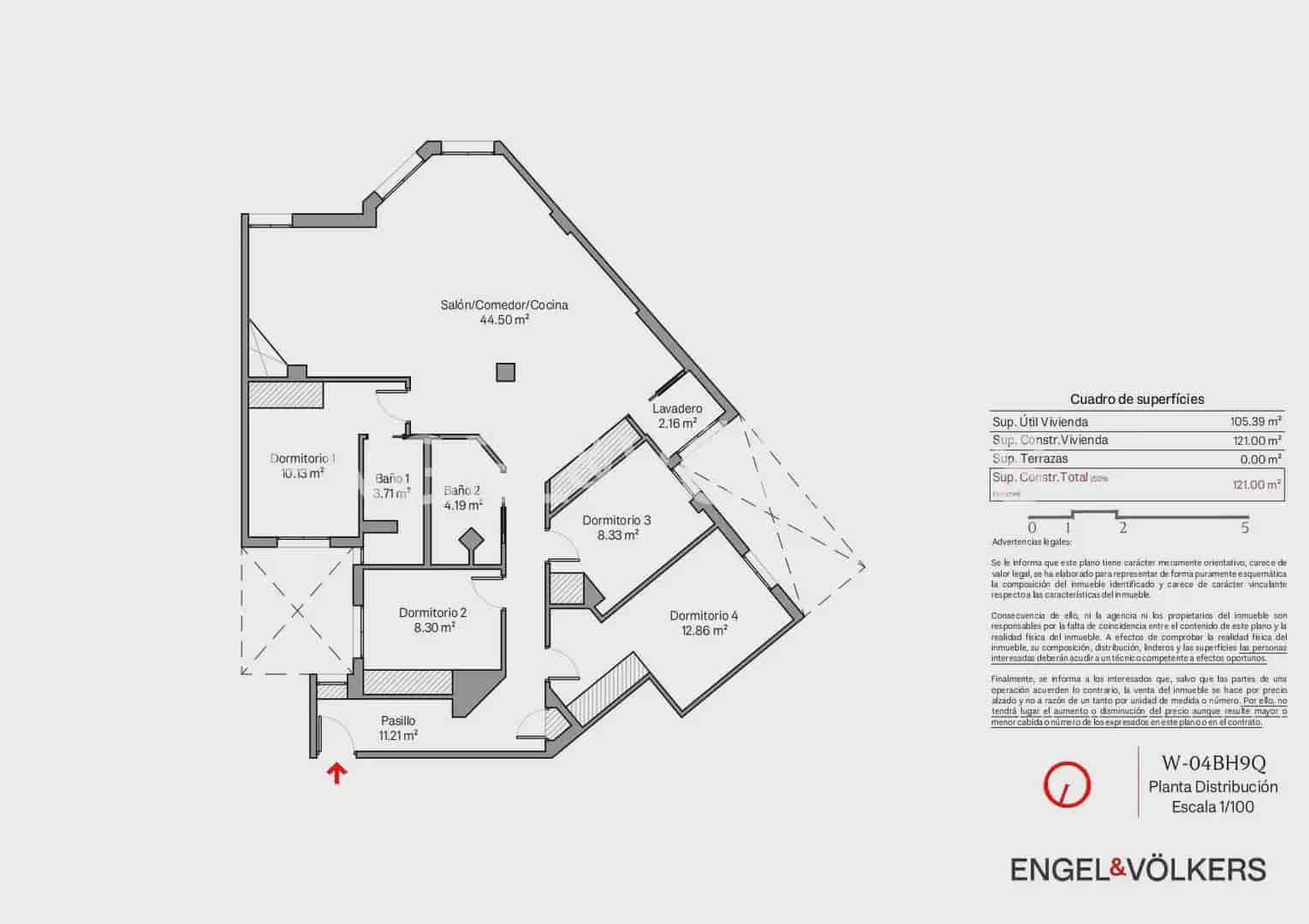 4 slaapkamer Flat te koop in Valencia stad - € 600.000 (Ref: 10154037)