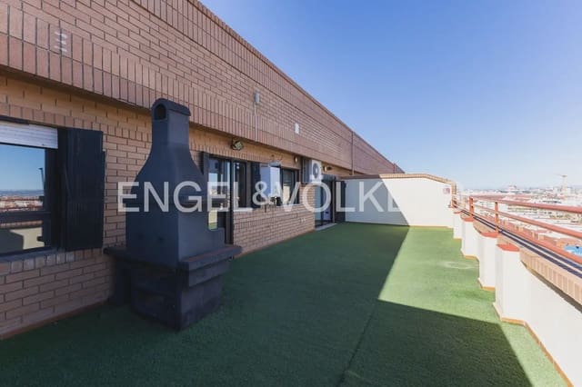 Ático de 4 habitaciones en Penya-Roja, València ciudad en alquiler con garaje - 2.600 € (Ref: 10154039)