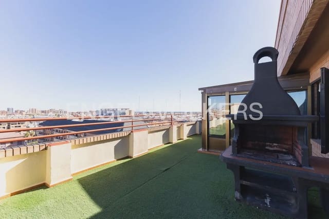 Ático de 4 habitaciones en Penya-Roja, València ciudad en alquiler con garaje - 2.600 € (Ref: 10154039)