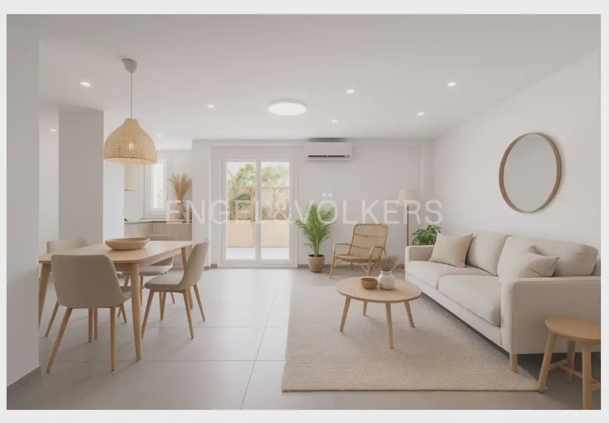 Piso de 2 habitaciones en València ciudad en alquiler - 1.300 € (Ref: 10155759)