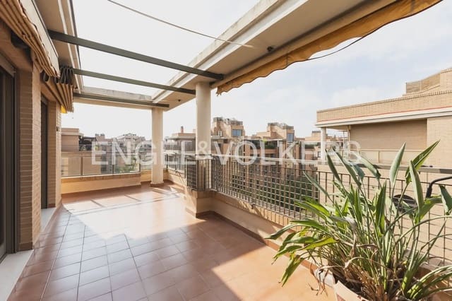 4 Zimmer Penthouse zu vermieten in Sant Pau, València Stadt mit Pool Garage - 3.500 € (Ref: 10163304)