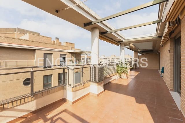 4 Zimmer Penthouse zu vermieten in Sant Pau, València Stadt mit Pool Garage - 3.500 € (Ref: 10163304)