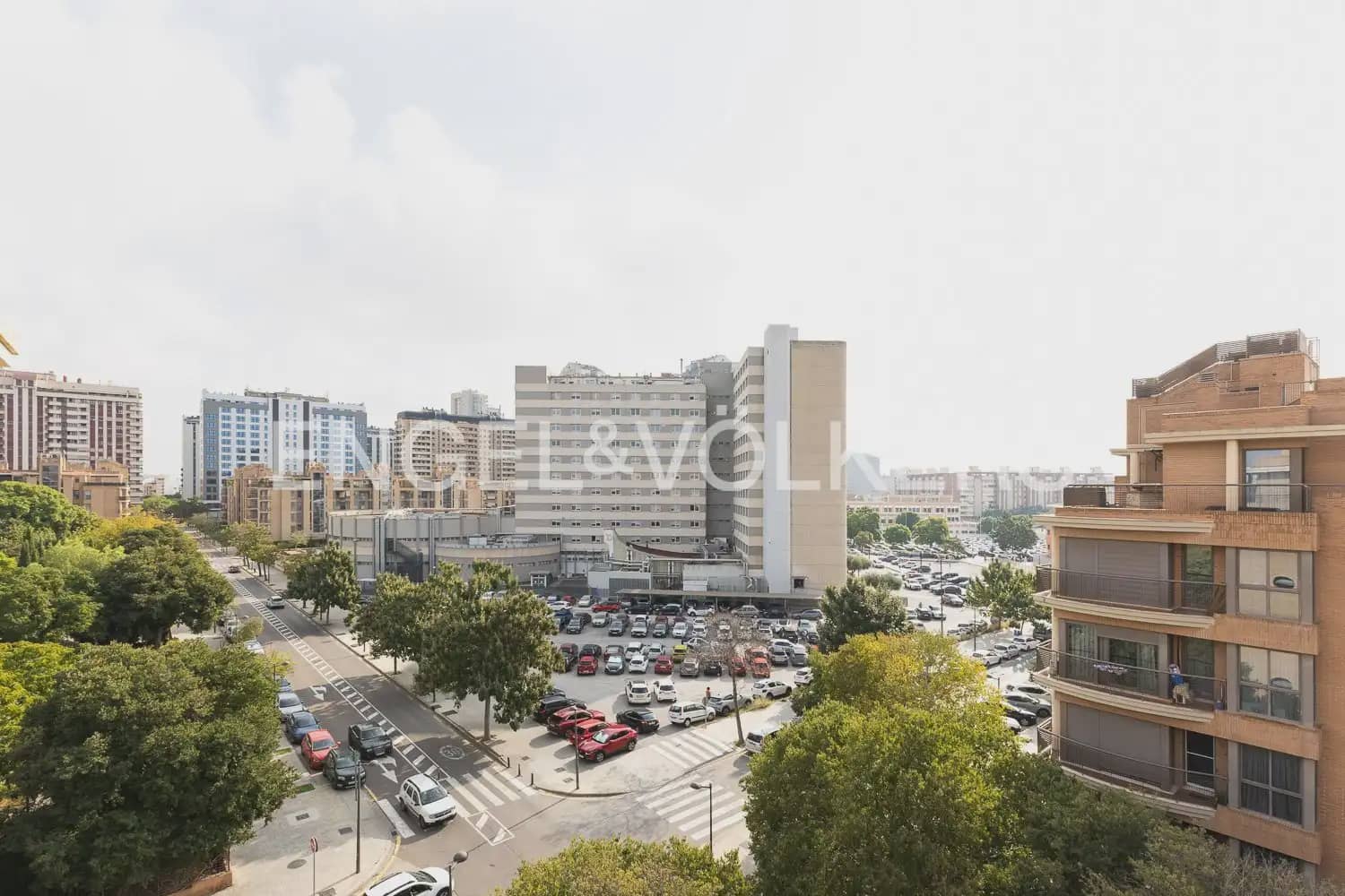 4 Zimmer Penthouse zu vermieten in Valencia Stadt mit Pool Garage - 3.500 € (Ref: 10163304)