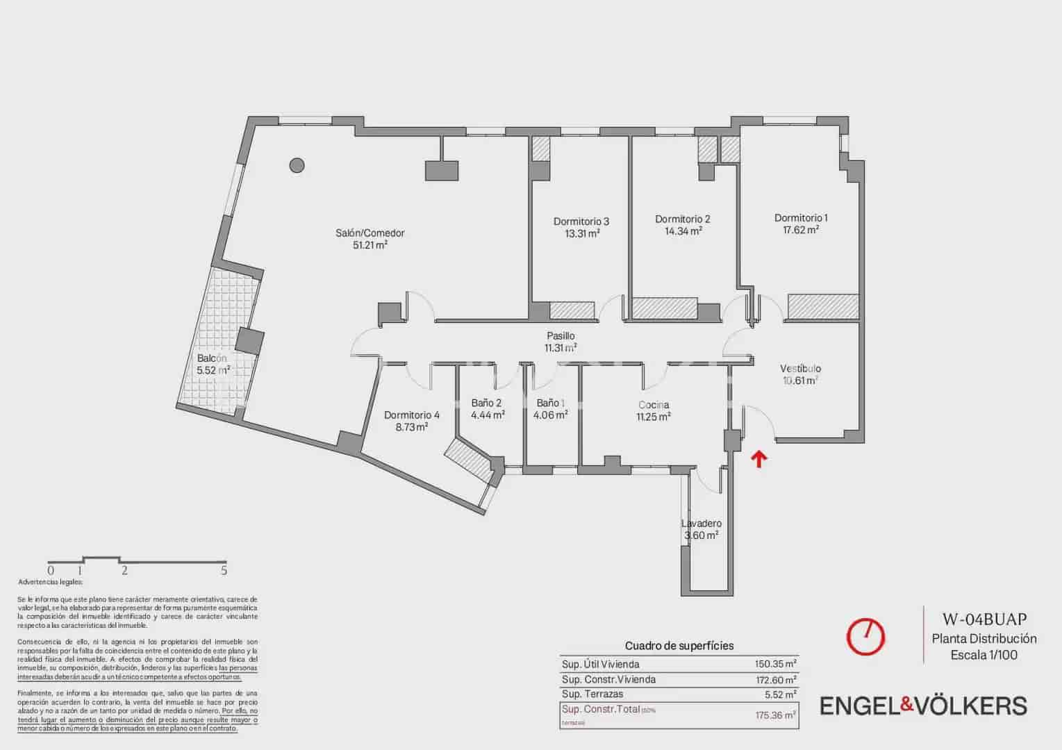 Piso de 4 habitaciones en València ciudad en venta - 1.100.000 € (Ref: 10163591)