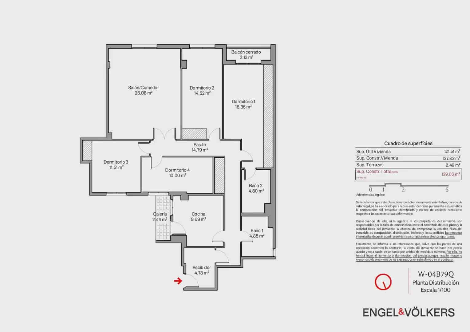 4 bedroom Flat for sale in Valencia city - € 376,000 (Ref: 10163593)