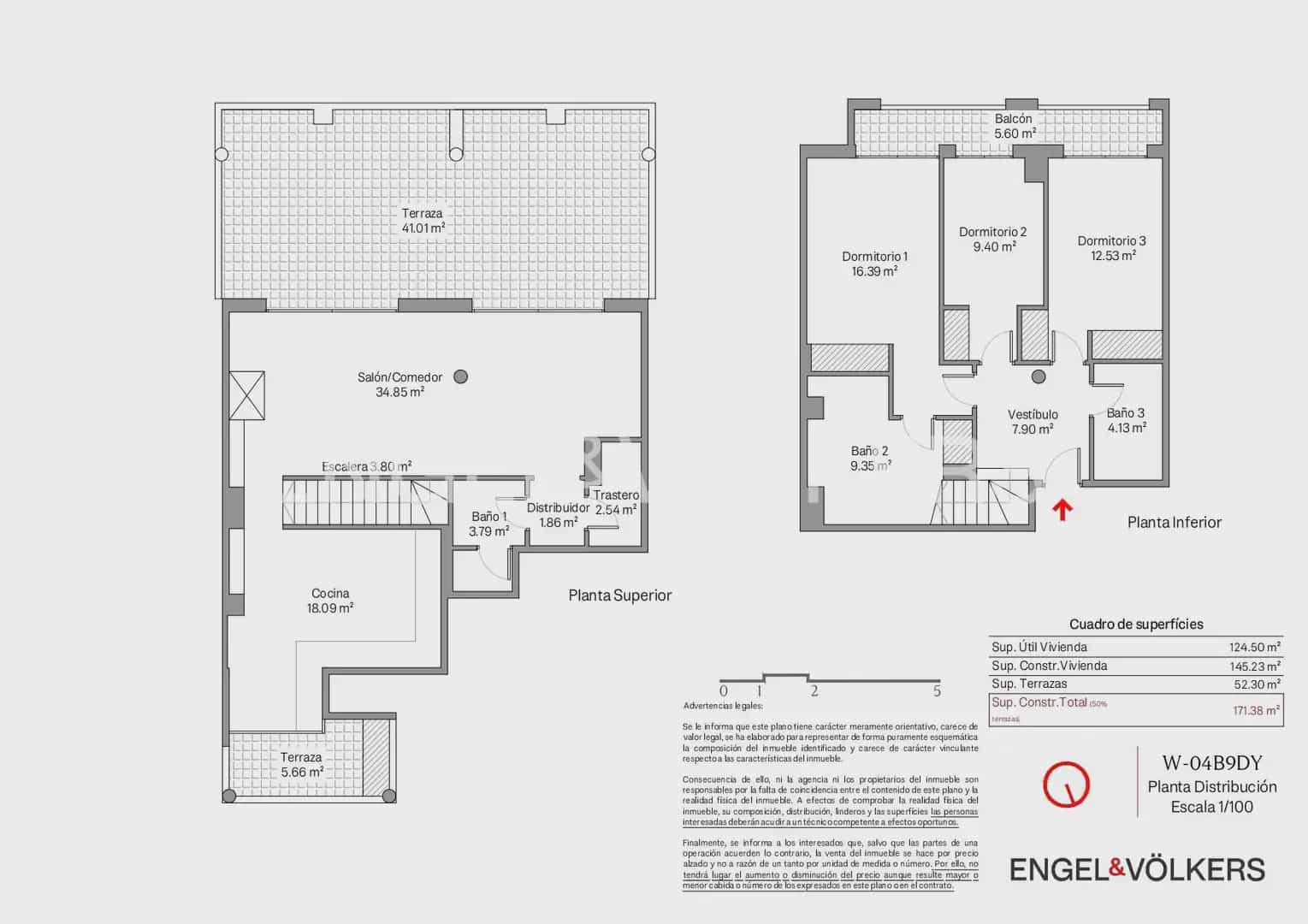 3 Zimmer Penthouse zu verkaufen in Valencia Stadt mit Garage - 1.700.000 € (Ref: 10163595)