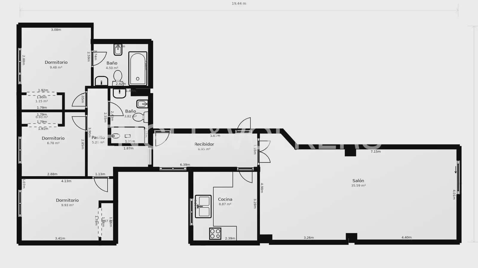 3 soverom Leilighet til salgs i Emperador med garasje - € 275 000 (Ref: 10167903)