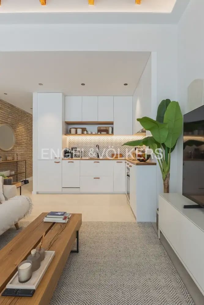 2 Zimmer Wohnung zu vermieten in Valencia Stadt - 2.500 € (Ref: 10179296)
