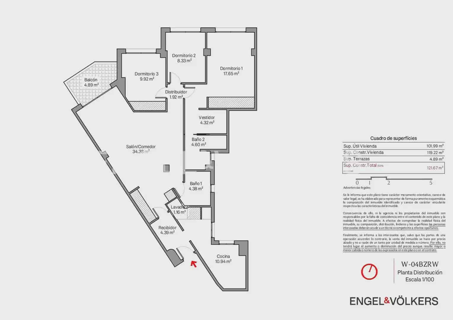 3 bedroom Flat for sale in Valencia city with garage - € 575,000 (Ref: 10182276)