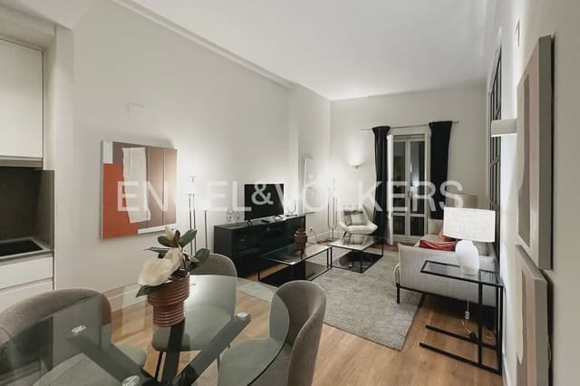 1 slaapkamer Flat te huur in La Roqueta, Valencia stad met zwembad - € 1.550 (Ref: 10183599)