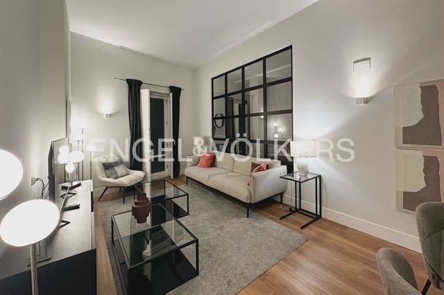 1 slaapkamer Flat te huur in La Roqueta, Valencia stad met zwembad - € 1.550 (Ref: 10183599)