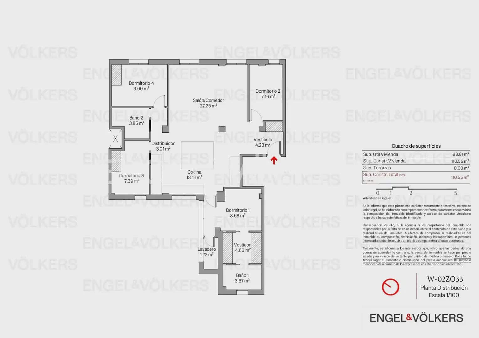 4 slaapkamer Flat te koop in Valencia stad - € 640.000 (Ref: 10183600)