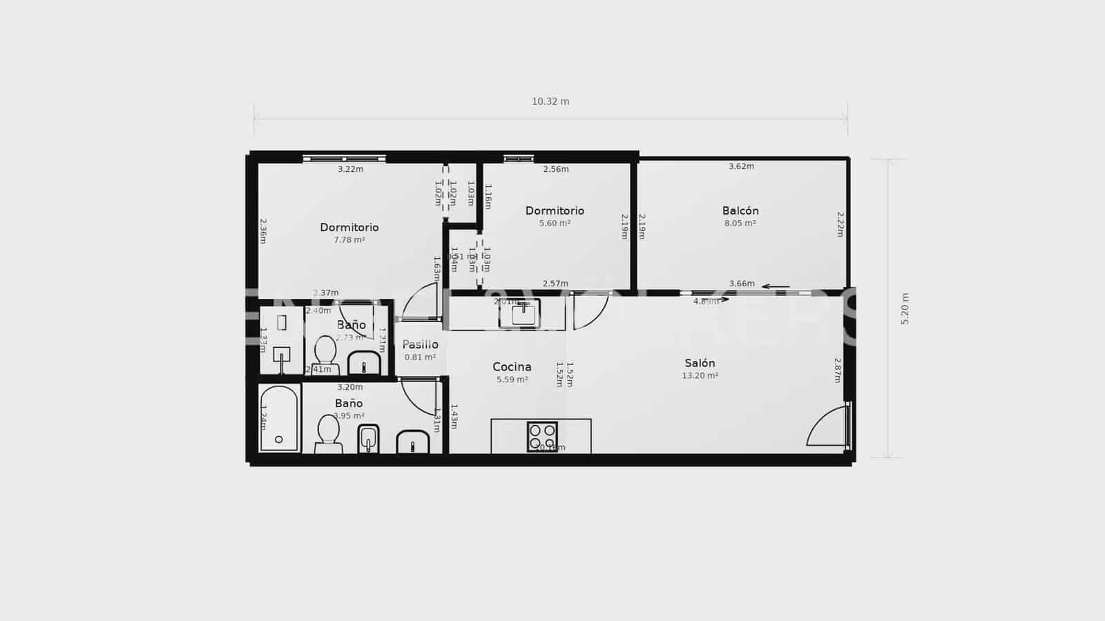 2 sypialnia Mieszkanie na sprzedaż w Oropesa  z basenem - 180 000 € (Ref: 10183935)