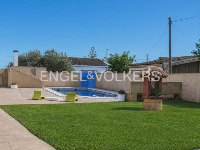 3 Zimmer Villa zu vermieten in La Pobla de Vallbona mit Pool Garage - 2.400 € (Ref: 10185200)