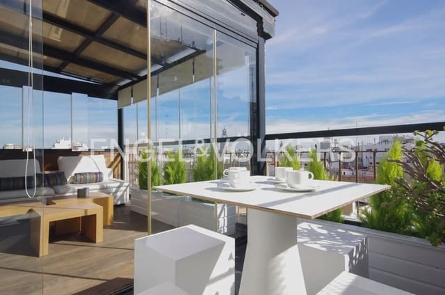 2 bedroom Penthouse for sale in Sant Francesc, Valencia city - € 630,000 (Ref: 10185901)