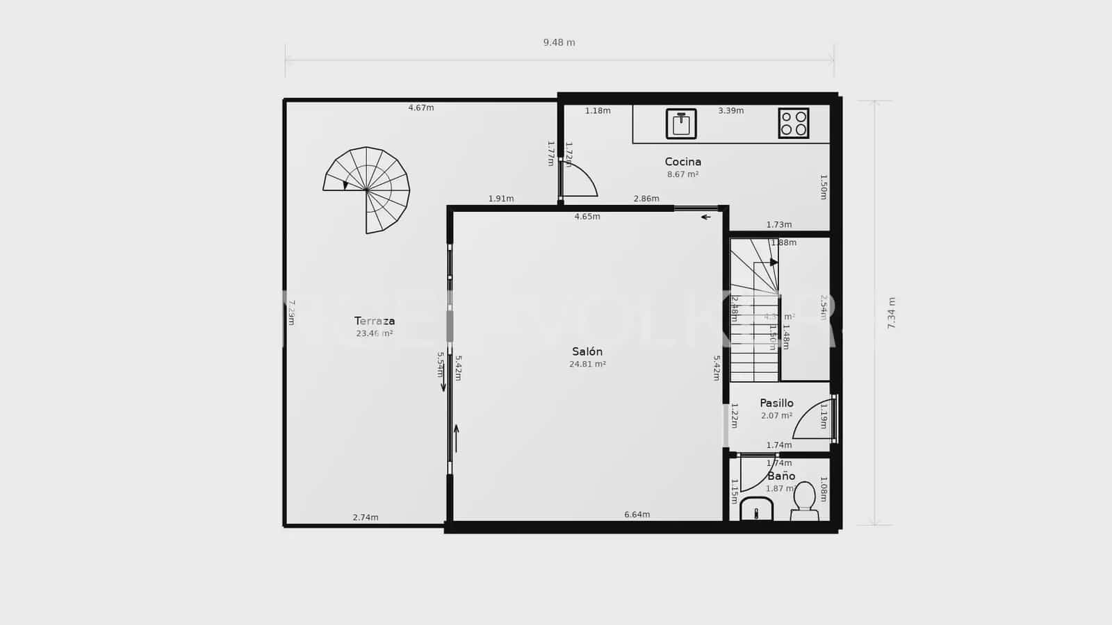 3 slaapkamer Penthouse te koop in Castello de la Plana met zwembad garage - € 390.000 (Ref: 10185989)