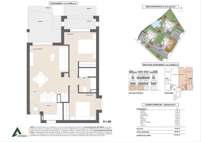 2 sovrum Lägenhet till salu i El Montgó, Dénia med pool garage - 381 150 € (Ref: 8234700)