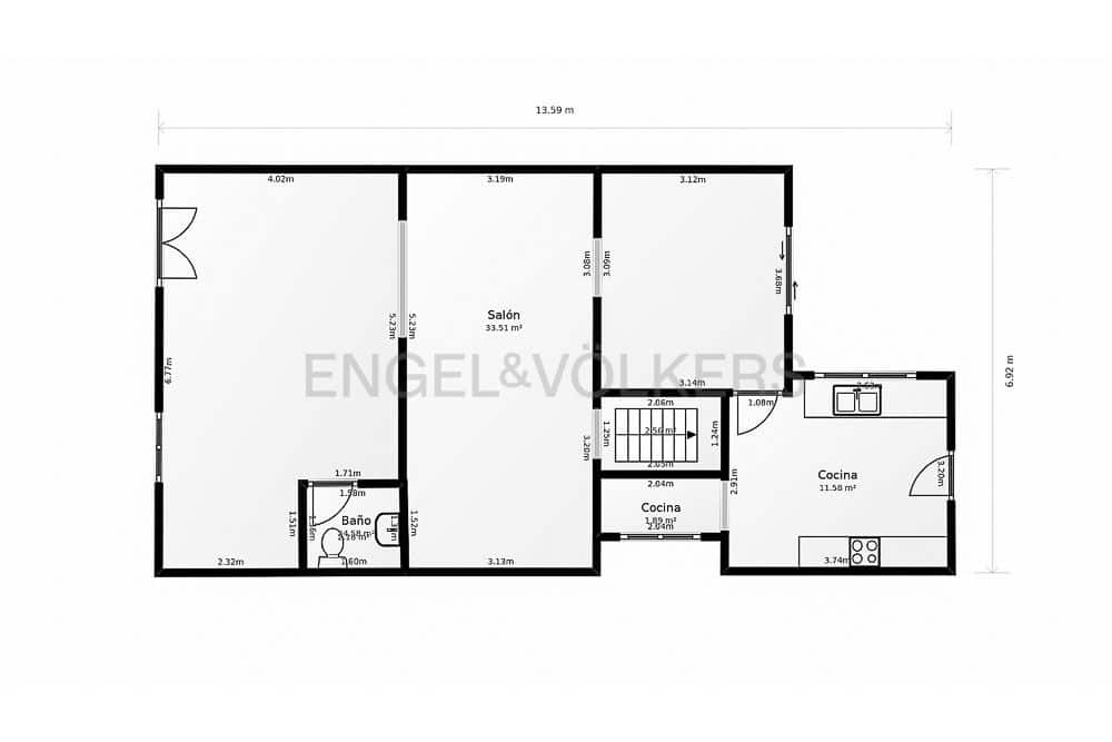 3 bedroom Townhouse for sale in Piles with pool - € 359,000 (Ref: 8235467)