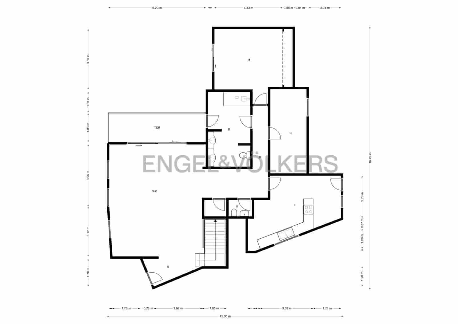 4 Zimmer Villa zu verkaufen in Gilet mit Pool Garage - 790.000 € (Ref: 8239283)