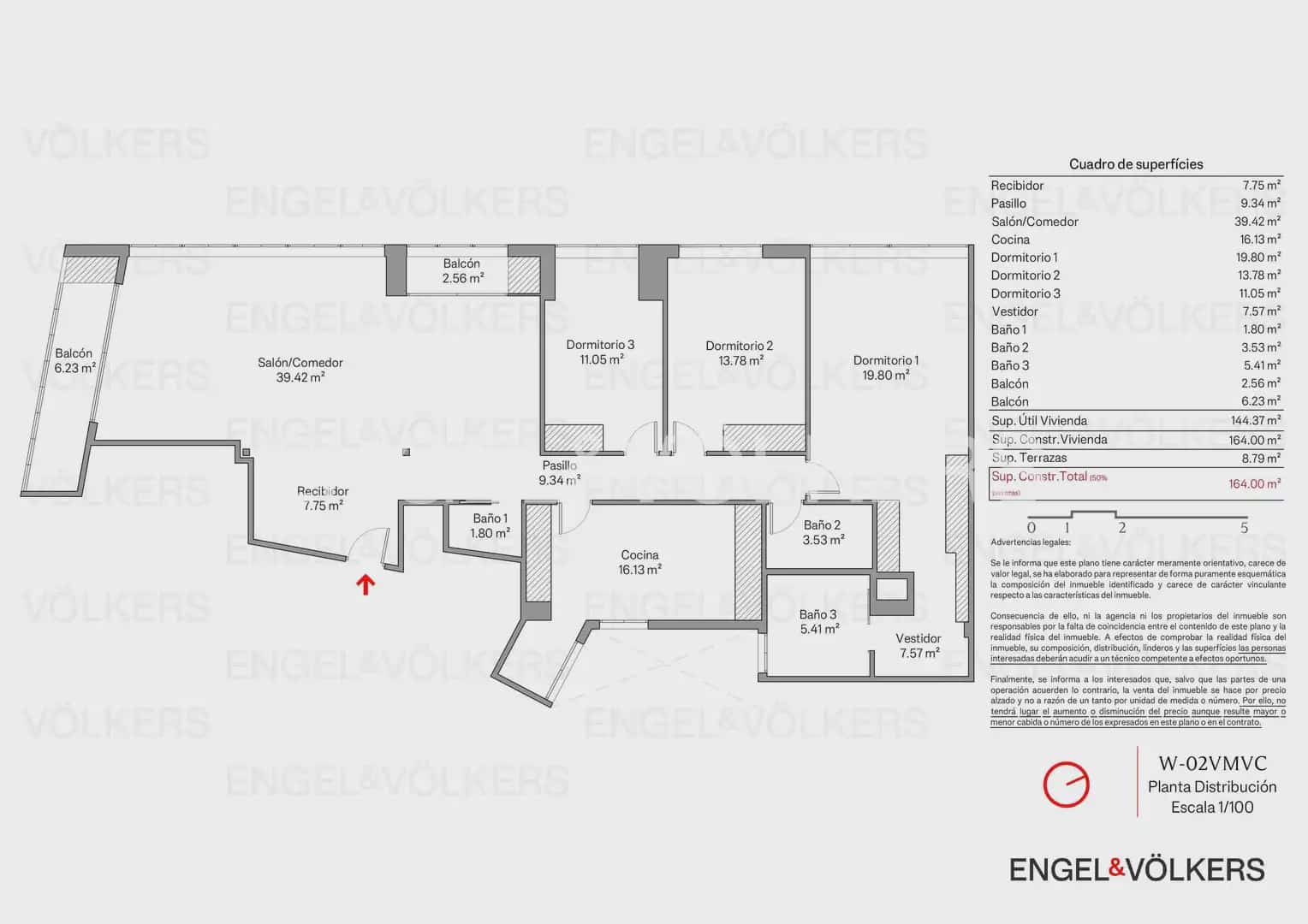 3 soverom Leilighet til salgs i Valencia by med garasje - € 1 200 000 (Ref: 8292643)