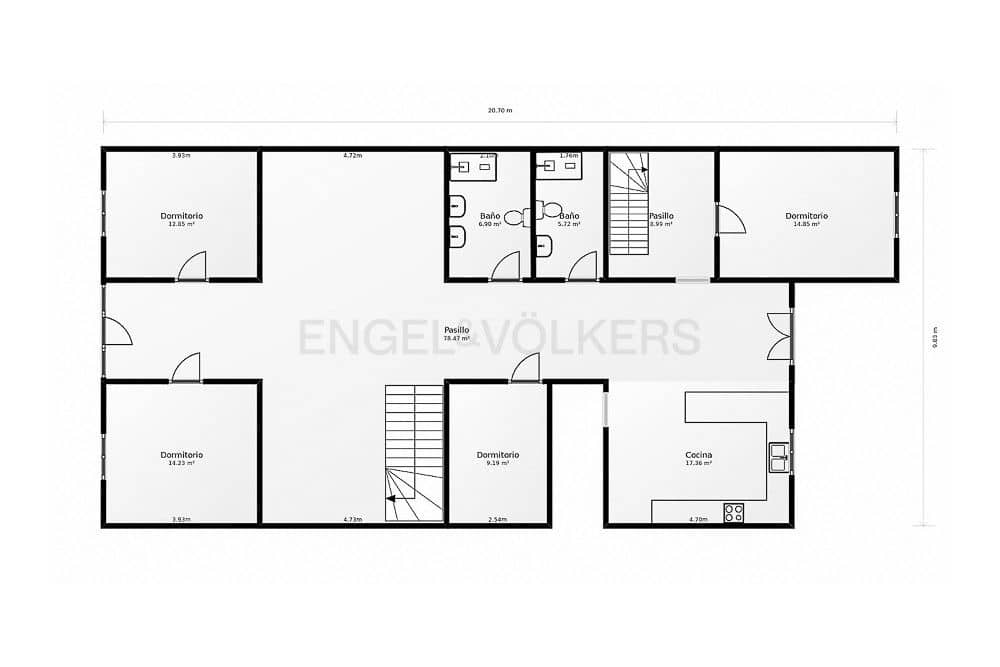 9 chambre Villa/Maison à vendre à Oropesa  - 755 000 € (Ref: 8292734)