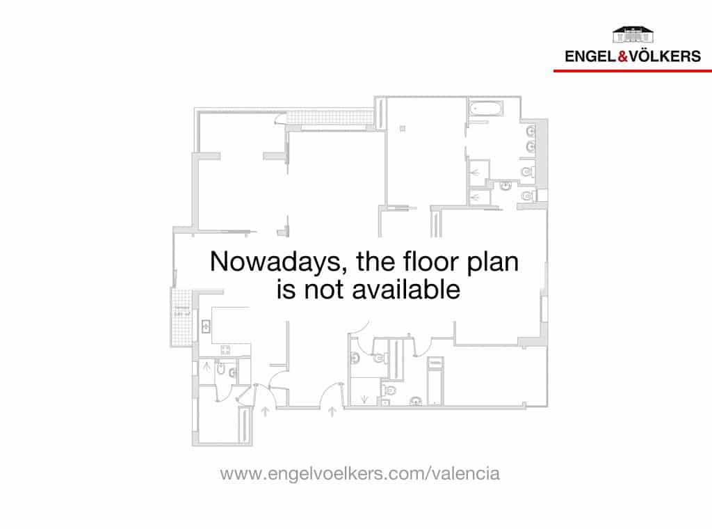 4 quarto Apartamento para arrendar em Valencia cidade - 2 200 € (Ref: 9080044)
