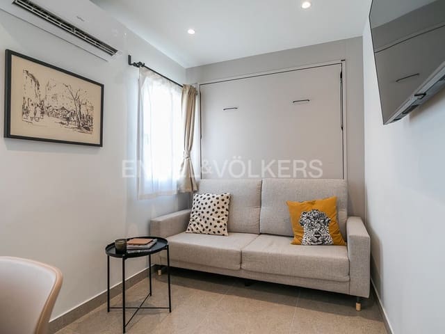 1 soveværelse Studio til leje i Sant Francesc, Valencia by - € 1.250 (Ref: 9080061)