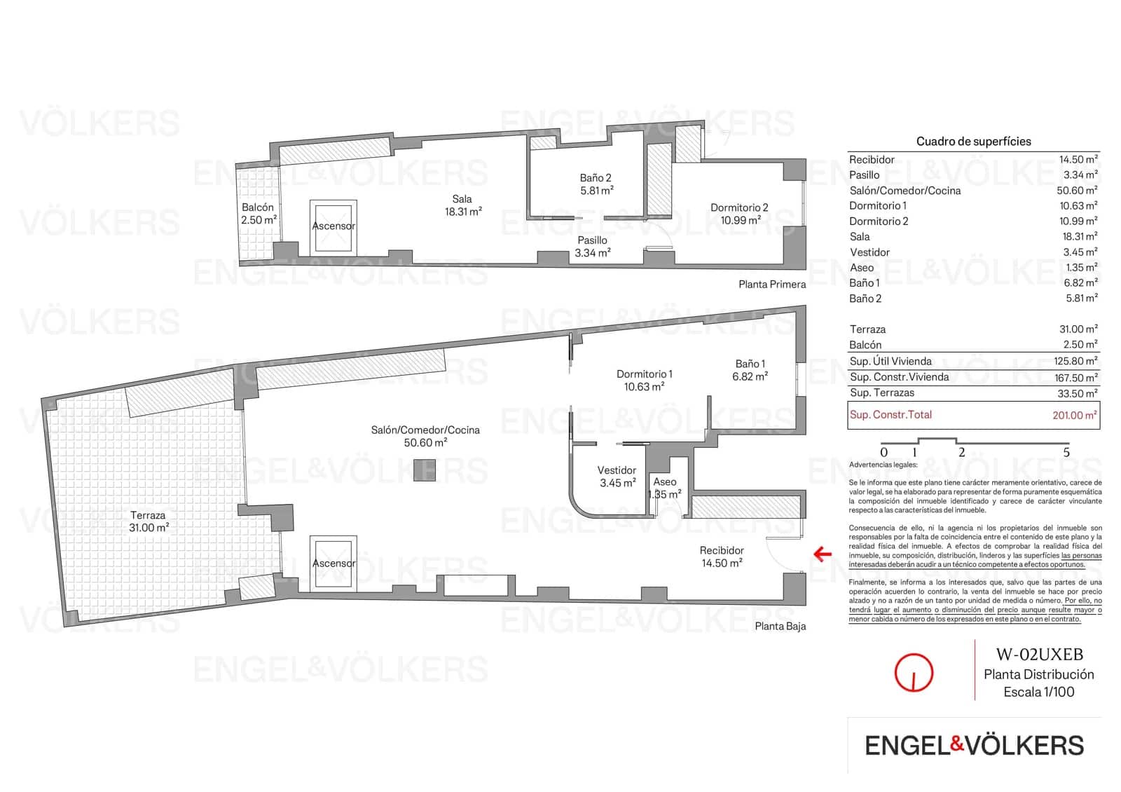 3 sypialnia Apartament do wynajęcia w Miasto Walencja z basenem - 4 200 € (Ref: 9080086)