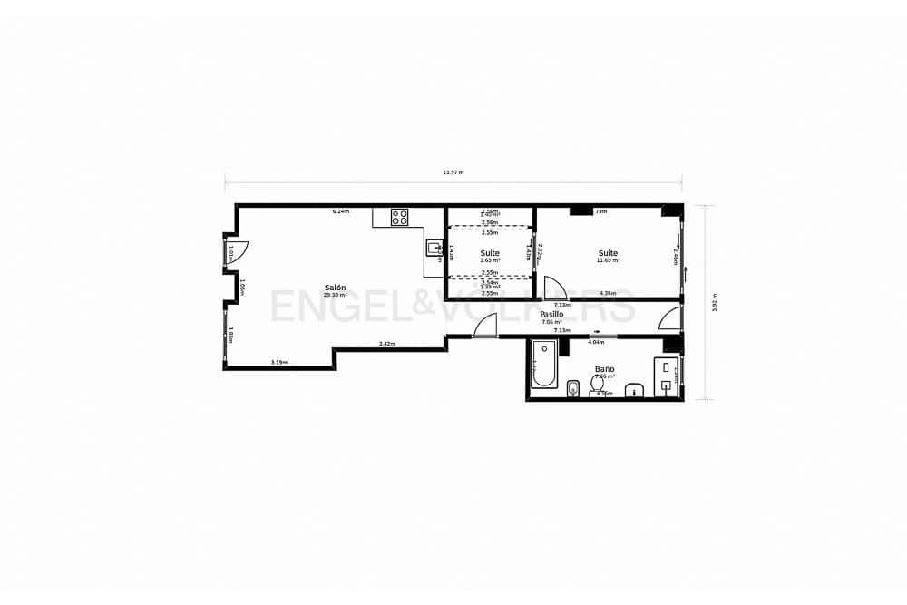 1 soveværelse Lejlighed til salg i Valencia by - € 360.000 (Ref: 9080332)
