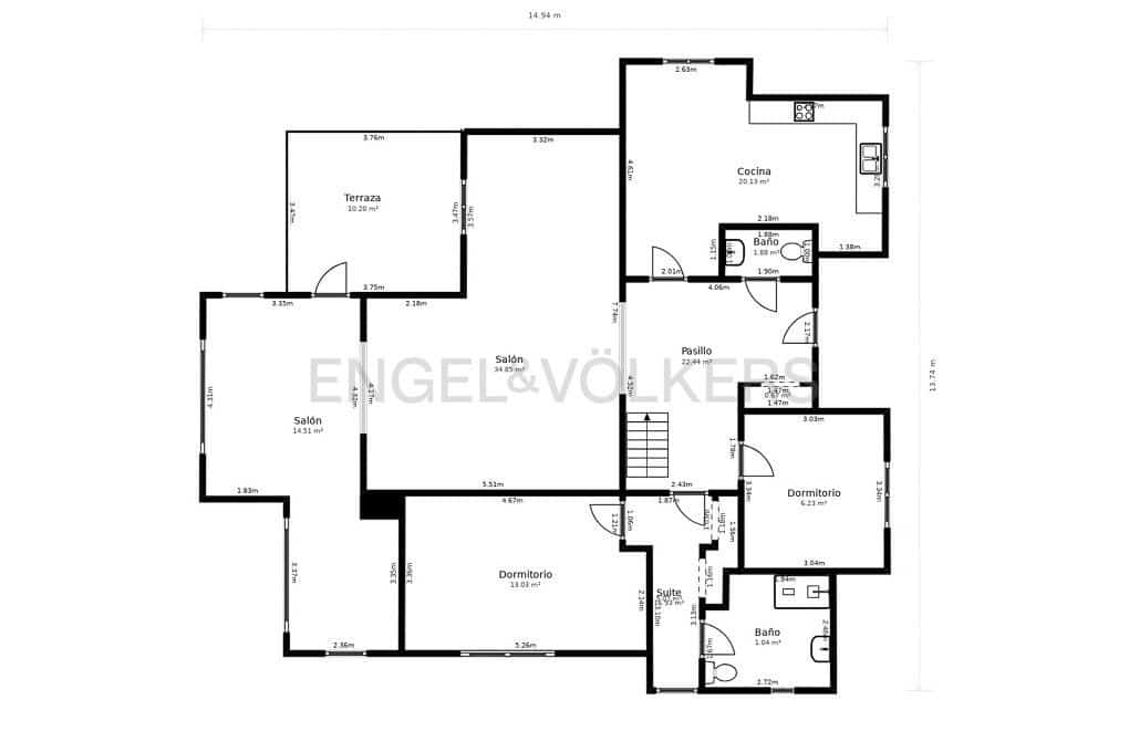 Chalet de 4 habitaciones en Oropesa  en venta con piscina - 850.000 € (Ref: 9080454)