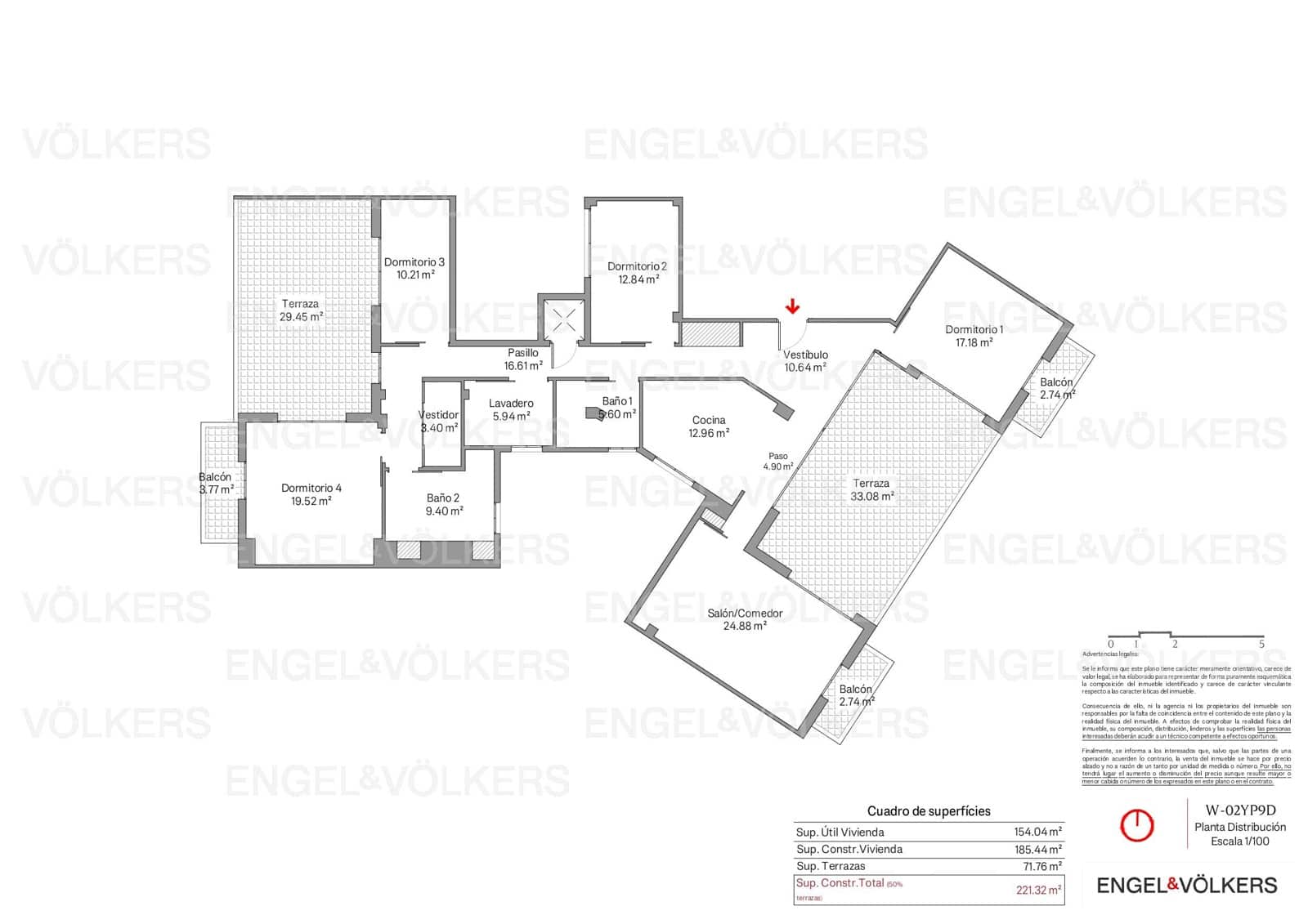 Apartamento de 4 habitaciones en València ciudad en venta - 1.290.000 € (Ref: 9080538)