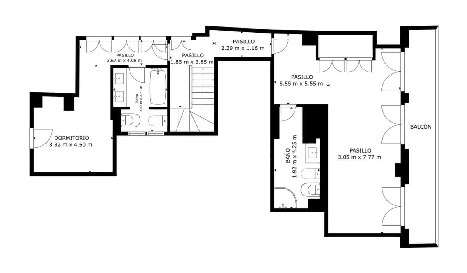 3 slaapkamer Flat te koop in Valencia stad met garage - € 795.000 (Ref: 9107780)