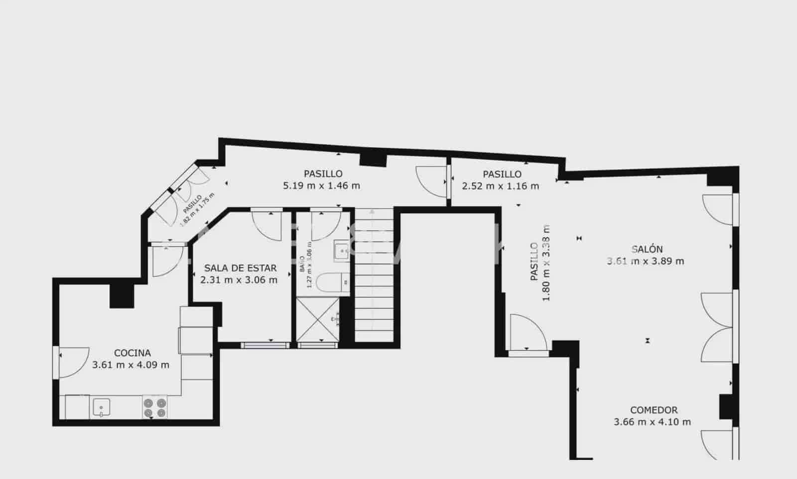 Piso de 3 habitaciones en València ciudad en venta con garaje - 795.000 € (Ref: 9107780)