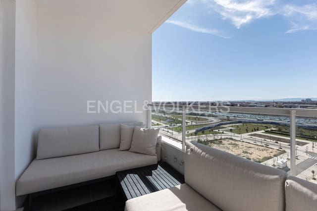 2 soveværelse Lejlighed til leje i Malilla, Valencia by med swimmingpool - € 1.600 (Ref: 9107790)