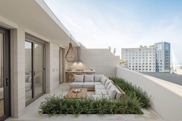 4 soveværelse Penthouse til salg i Penya-Roja, Valencia by med swimmingpool garage - € 950.000 (Ref: 9109536)