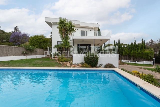 5 soveværelse Villa til leje i Campolivar, Godella med swimmingpool garage - € 5.400 (Ref: 9134762)