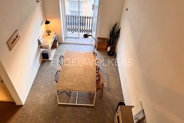 1 soveværelse Studio til leje i El Botanic, Valencia by - € 1.400 (Ref: 9144974)