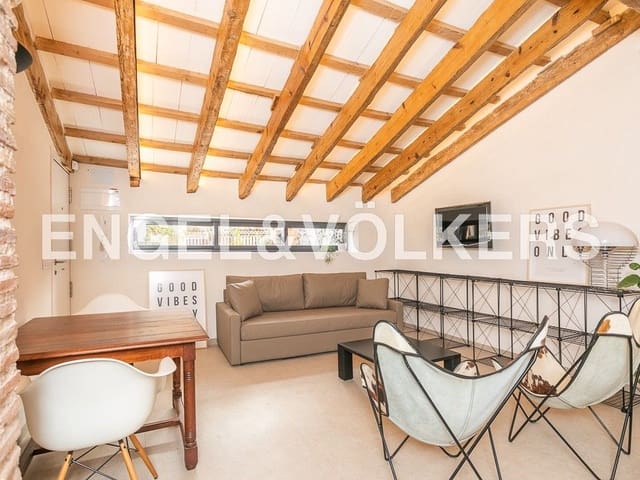 1 soveværelse Penthouse til leje i Valencia by - € 1.300 (Ref: 9184256)