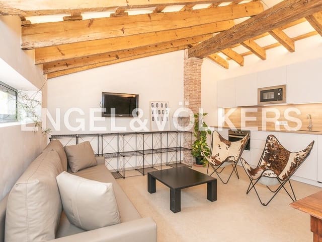 1 soveværelse Penthouse til leje i Valencia by - € 1.300 (Ref: 9184256)