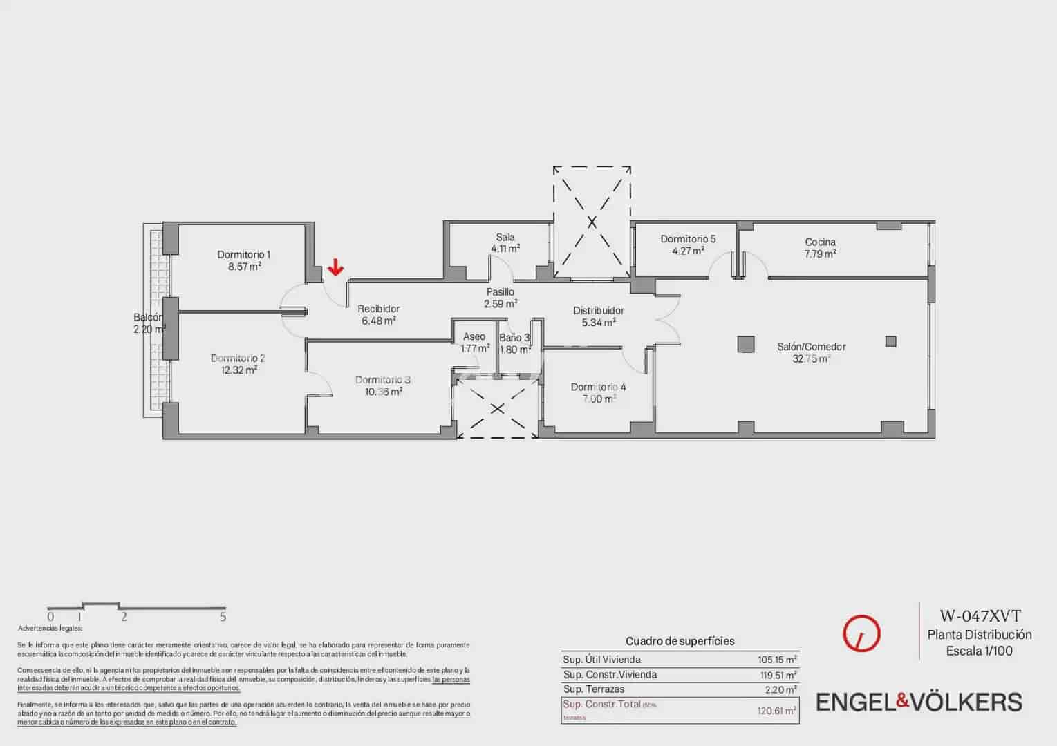 4 soverom Leilighet til salgs i Valencia by - € 617 500 (Ref: 9897507)