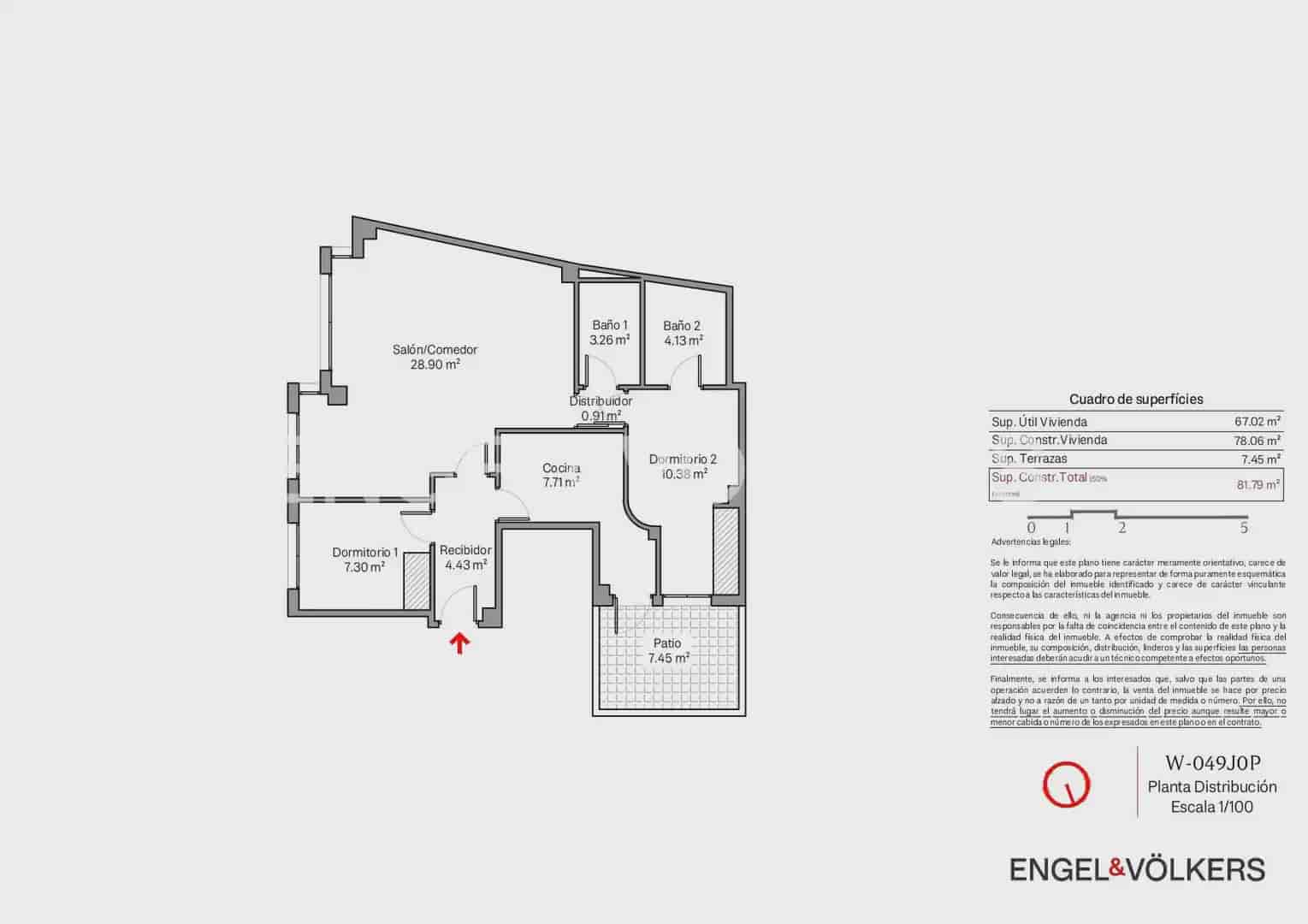 2 soverom Leilighet til salgs i Valencia by med garasje - € 430 000 (Ref: 9897561)