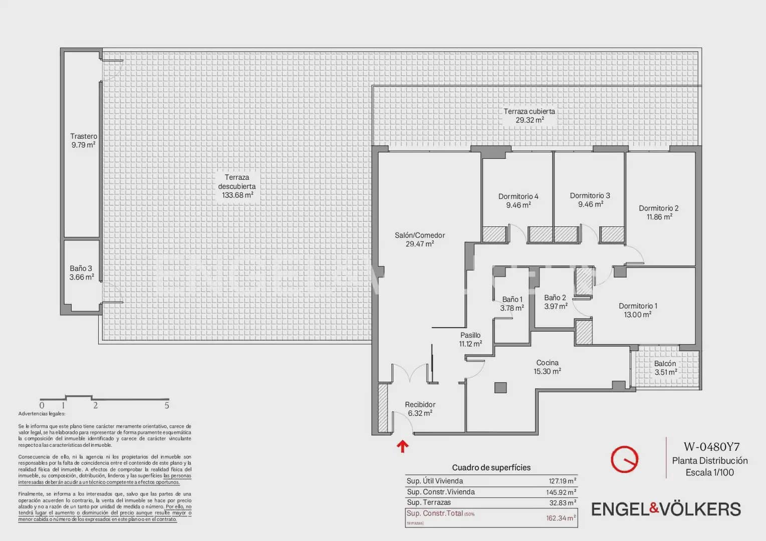 4 sovrum Lägenhet till salu i Valencia stad med garage - 790 000 € (Ref: 9897567)