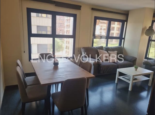 4 slaapkamer Flat te huur in Ciutat Jardi, Valencia stad - € 2.000 (Ref: 9897595)