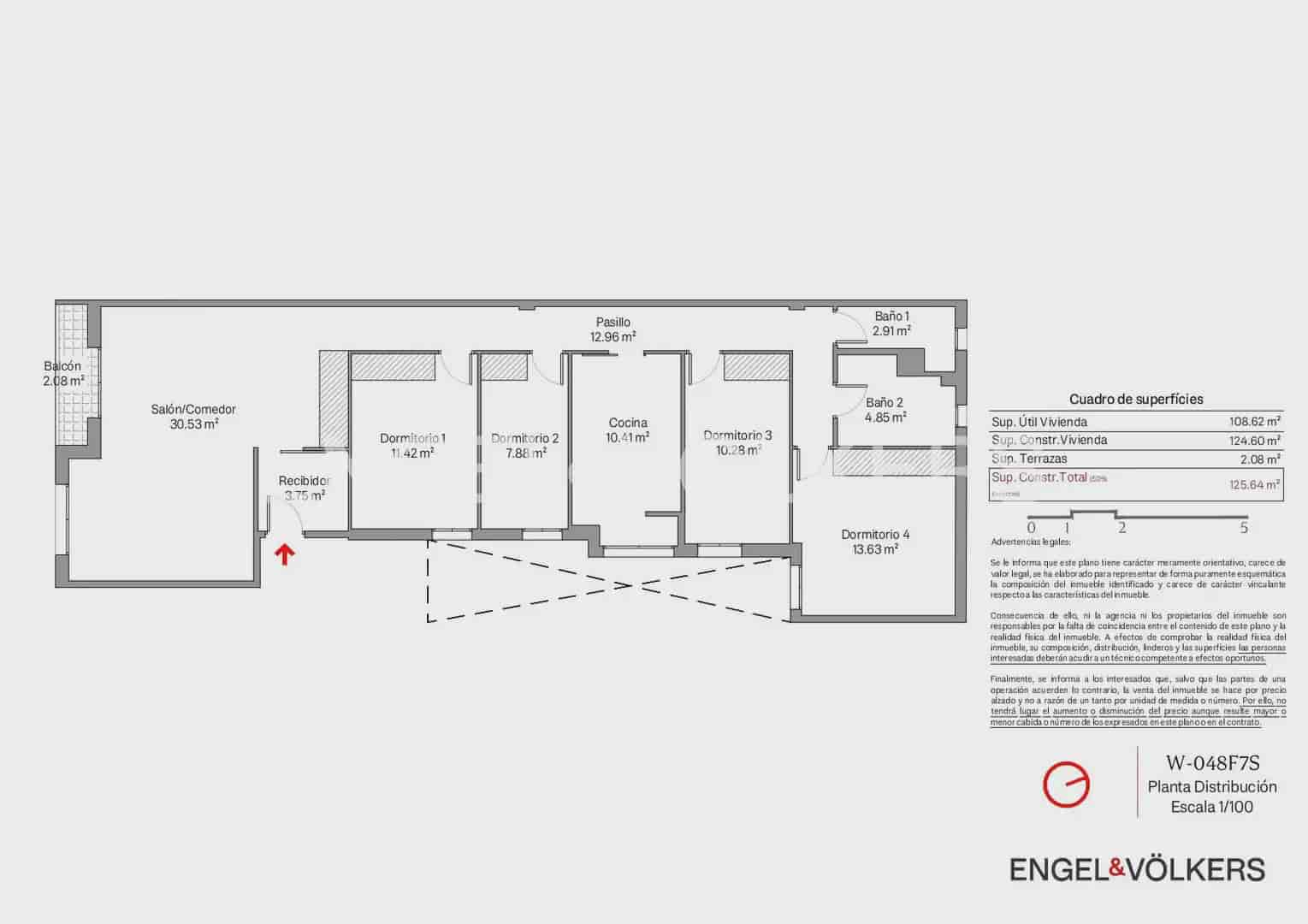 4 sypialnia Mieszkanie na sprzedaż w Miasto Walencja z garażem - 485 000 € (Ref: 9897604)