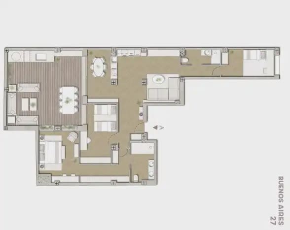 3 sovrum Lägenhet till salu i Valencia stad med garage - 995 000 € (Ref: 9897642)