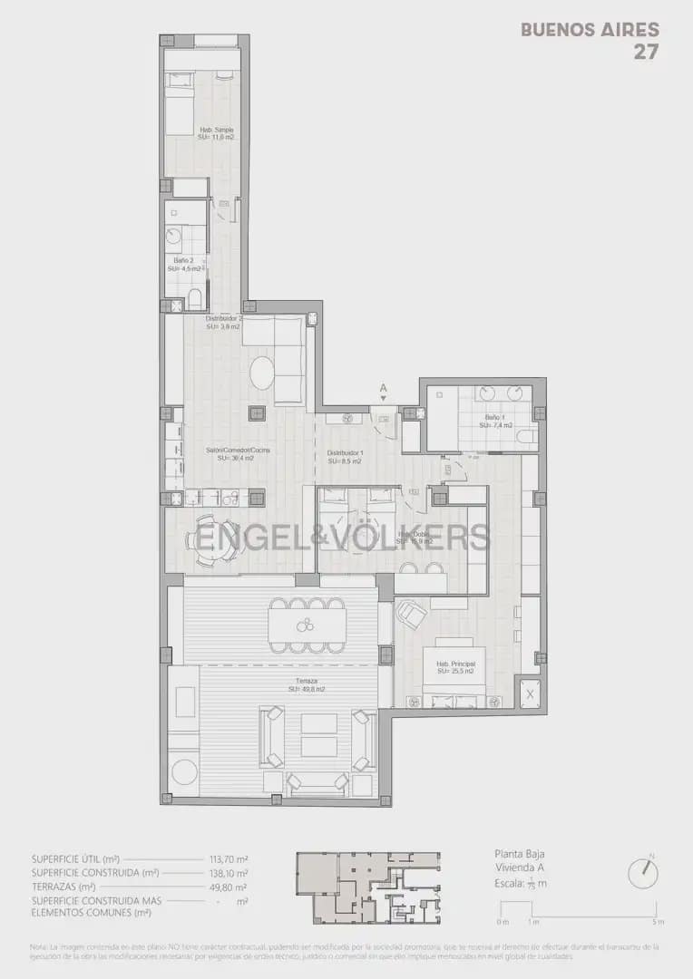 3 sovrum Lägenhet till salu i Valencia stad med garage - 995 000 € (Ref: 9897642)